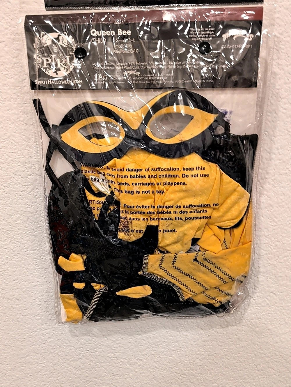 Miraculous Spirit Halloween Queen Bee Yellow & Black Costume Girls Like New - Picture 5 of 13